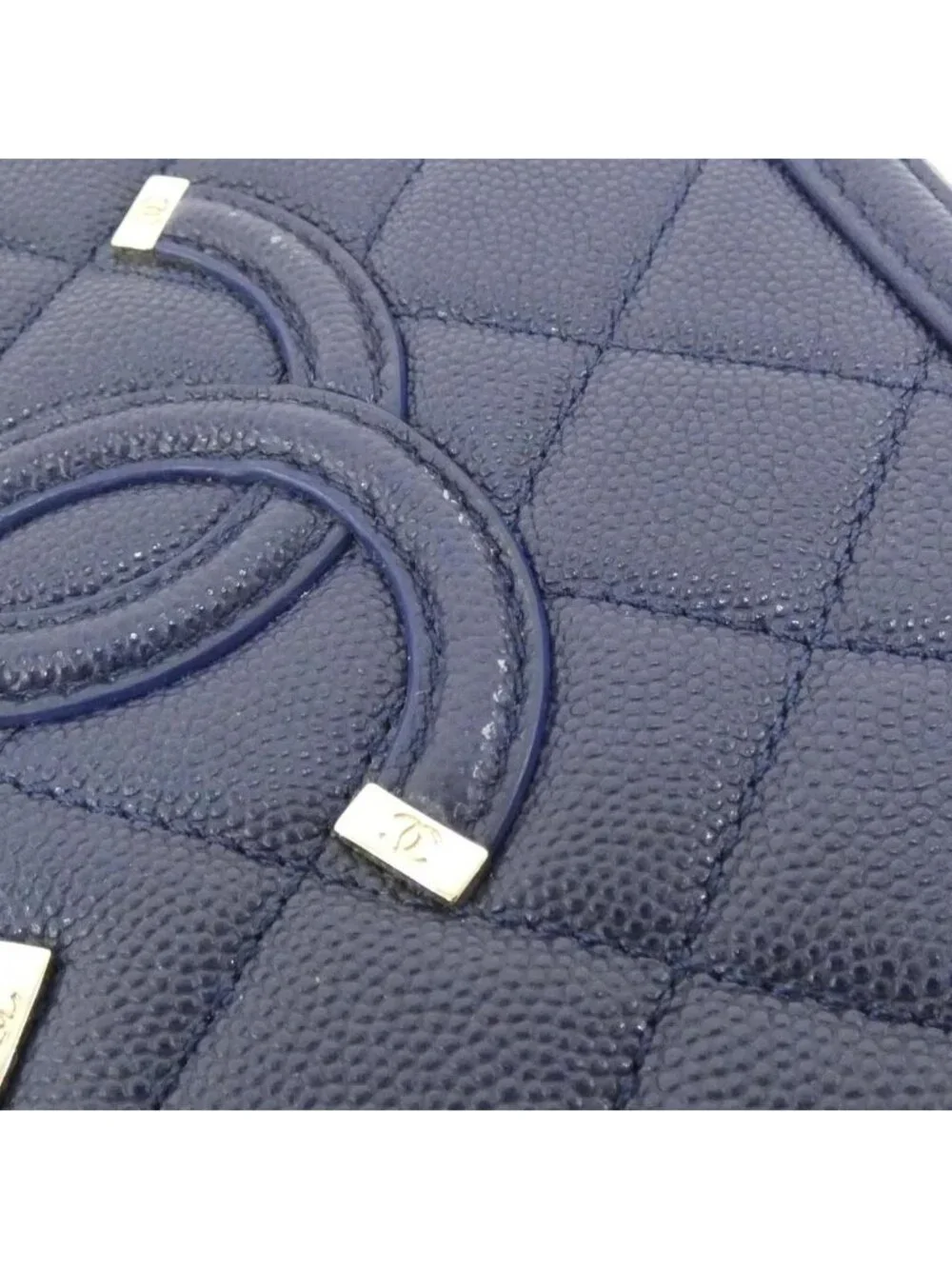 Chanel Shoulder Bag Navy